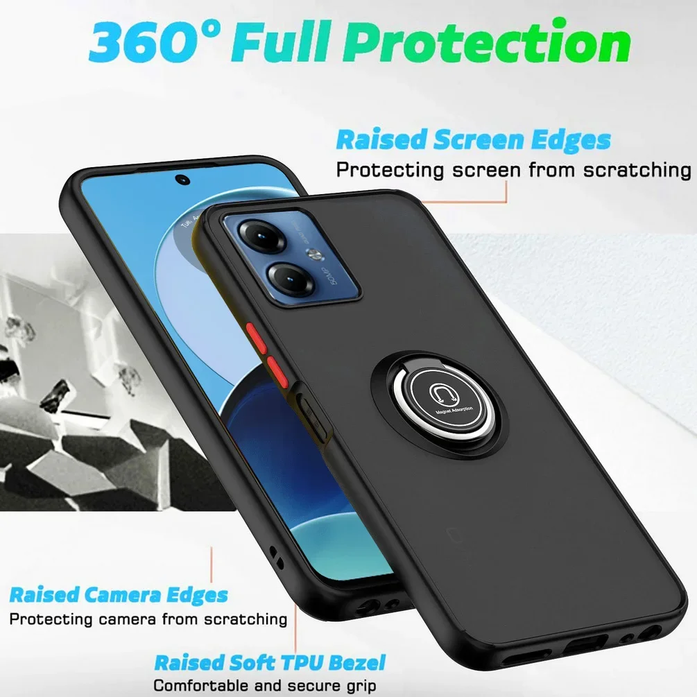 Funda Motorola Moto G Mate con Anillo Magnético - imagen 5