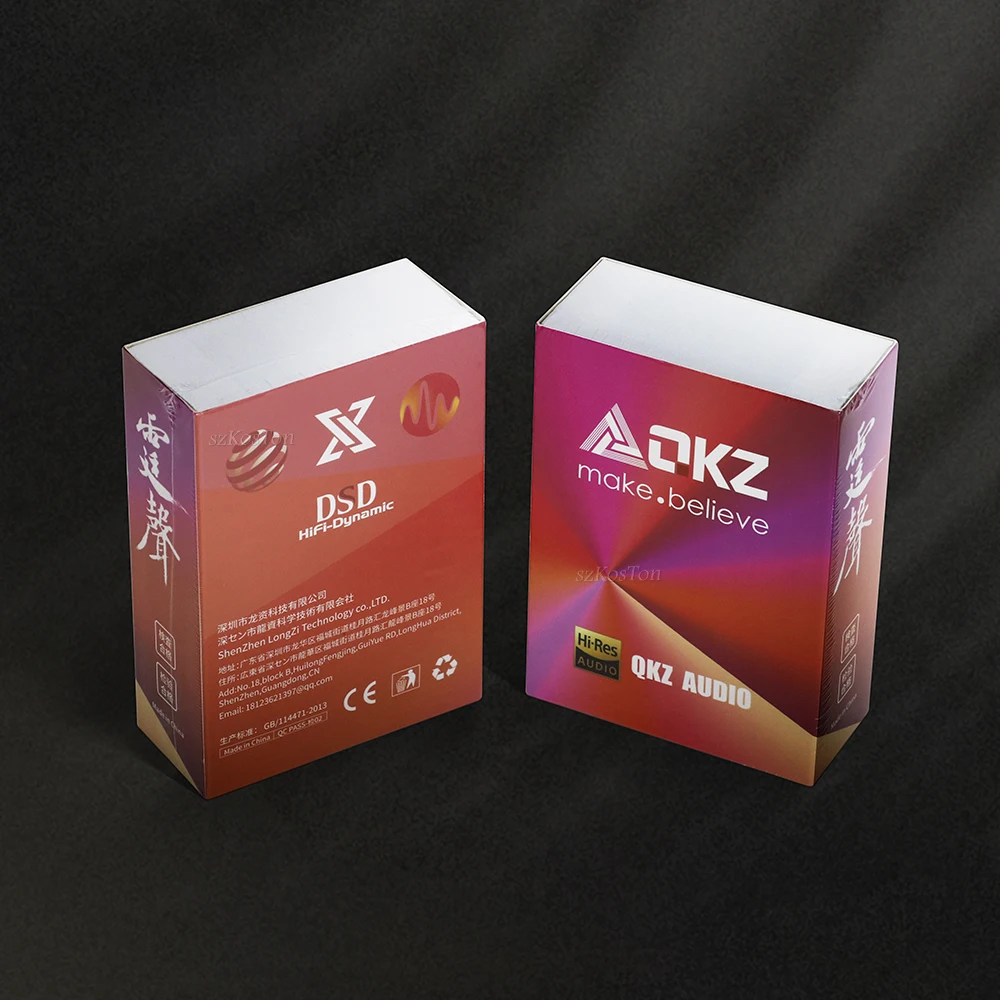 QKZ SK8 Auriculares deportivos con cable y micrófono, jack 3,5 mm - imagen 5