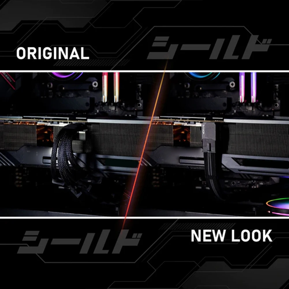 Conector 12VHPWR macho-hembra de 16 pines