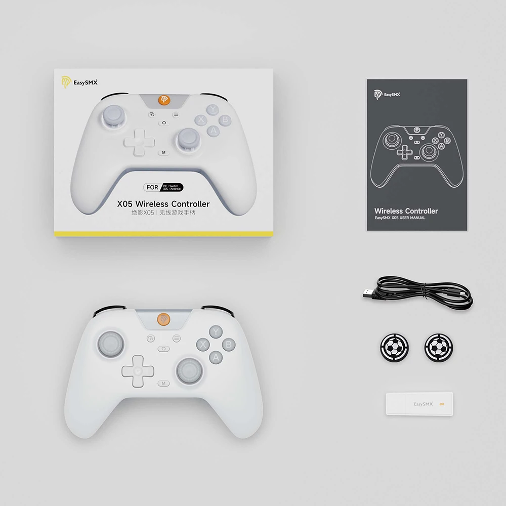 Mando Inalámbrico EasySMX X05 – Bluetooth, RGB y Efecto Hall - imagen 4