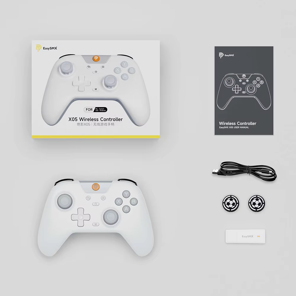 Mando Inalámbrico EasySMX X05 – Bluetooth, RGB y Efecto Hall - imagen 4