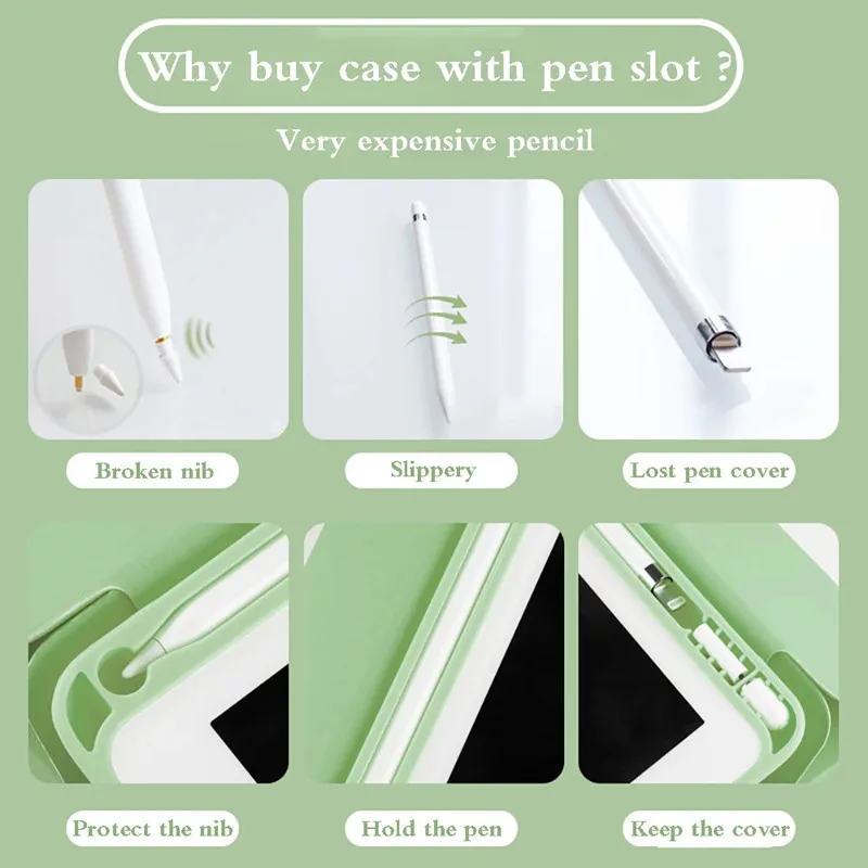 Funda con portalápices iPad Air – Protección Antigolpes - imagen 5