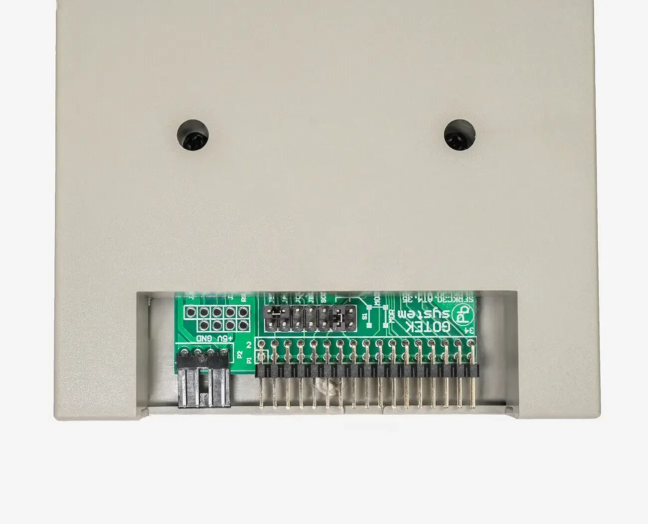 Pantalla OLED en funcionamiento