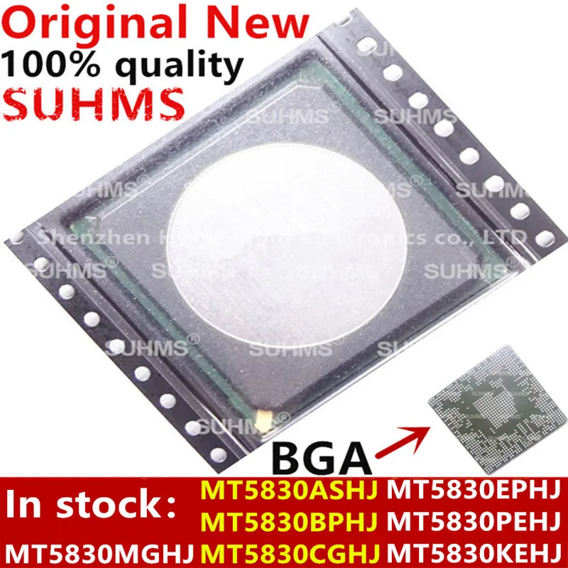 Vista frontal del chip MT5830ASHJ