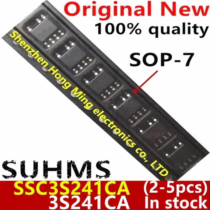 Vista frontal del chipset 3S241CA