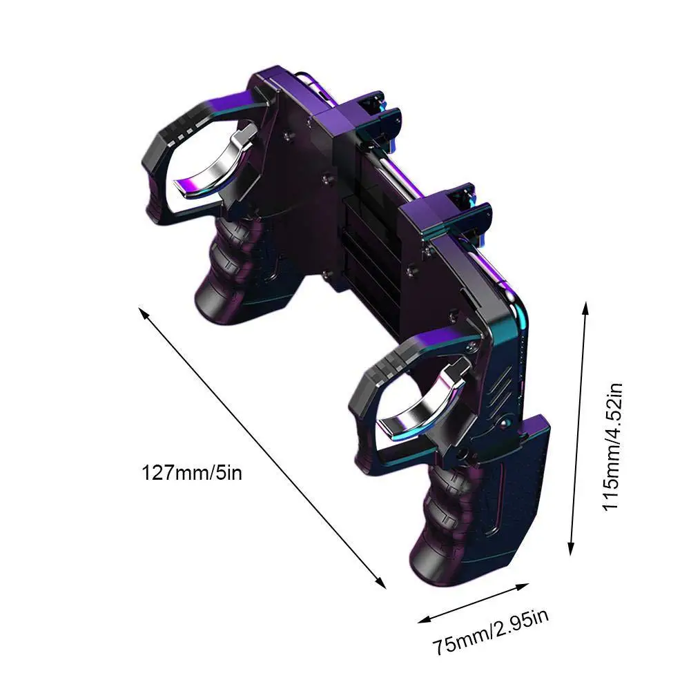 Controlador PUBG estilo A con grip ergonómico