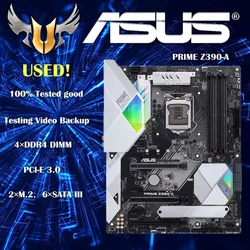 ASUS PRIME Z390-A, placa base ATX para gaming, LGA 1151, DDR4