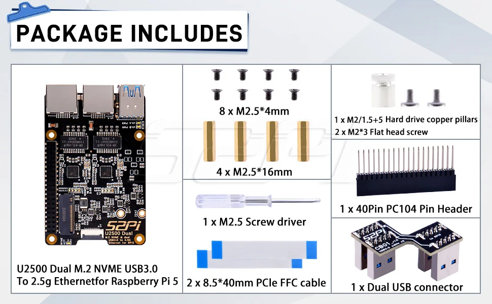 Soporte NVMe M.2 2230/2242 y expansión