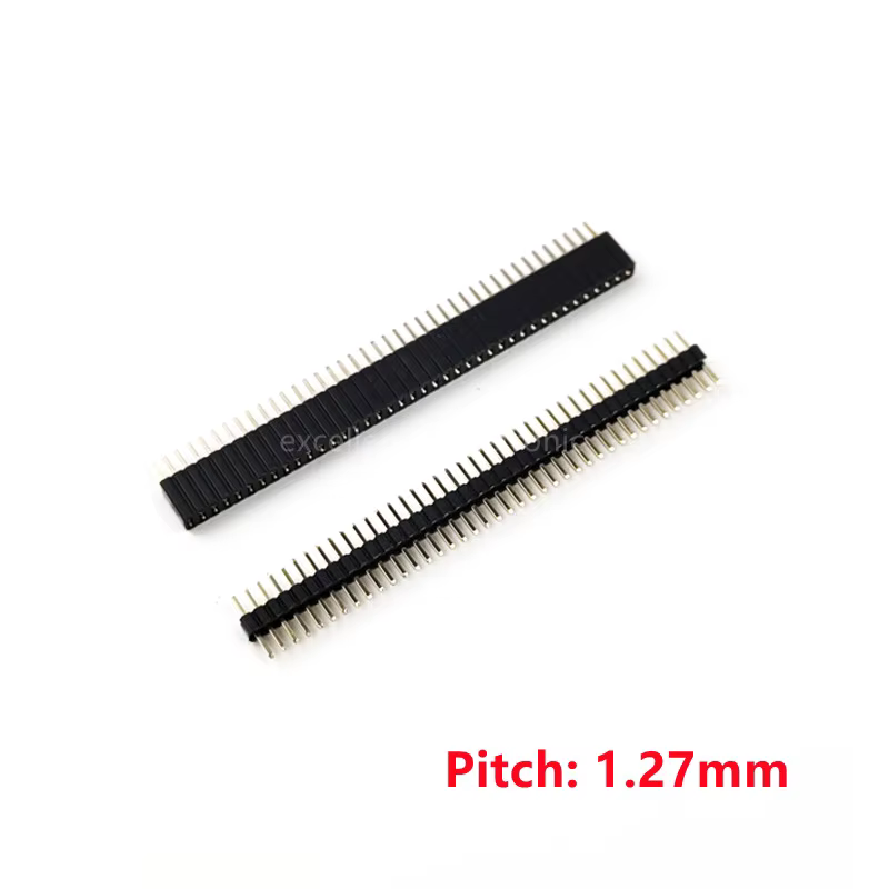 Header macho negro PCB