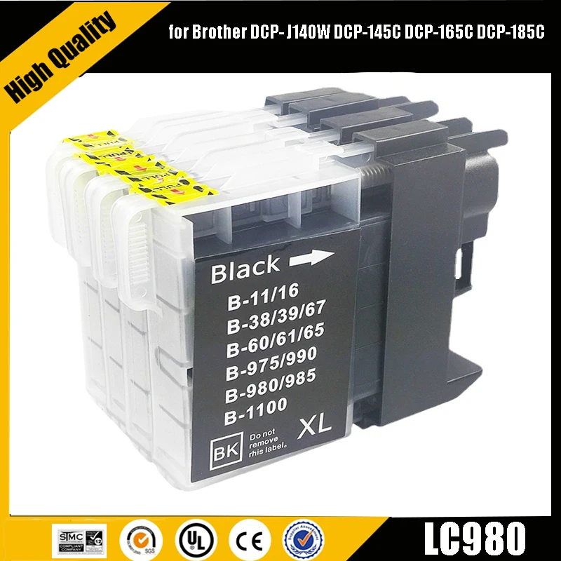 Cartucho tinta Brother DCP, repuesto vacío compatible - imagen 5