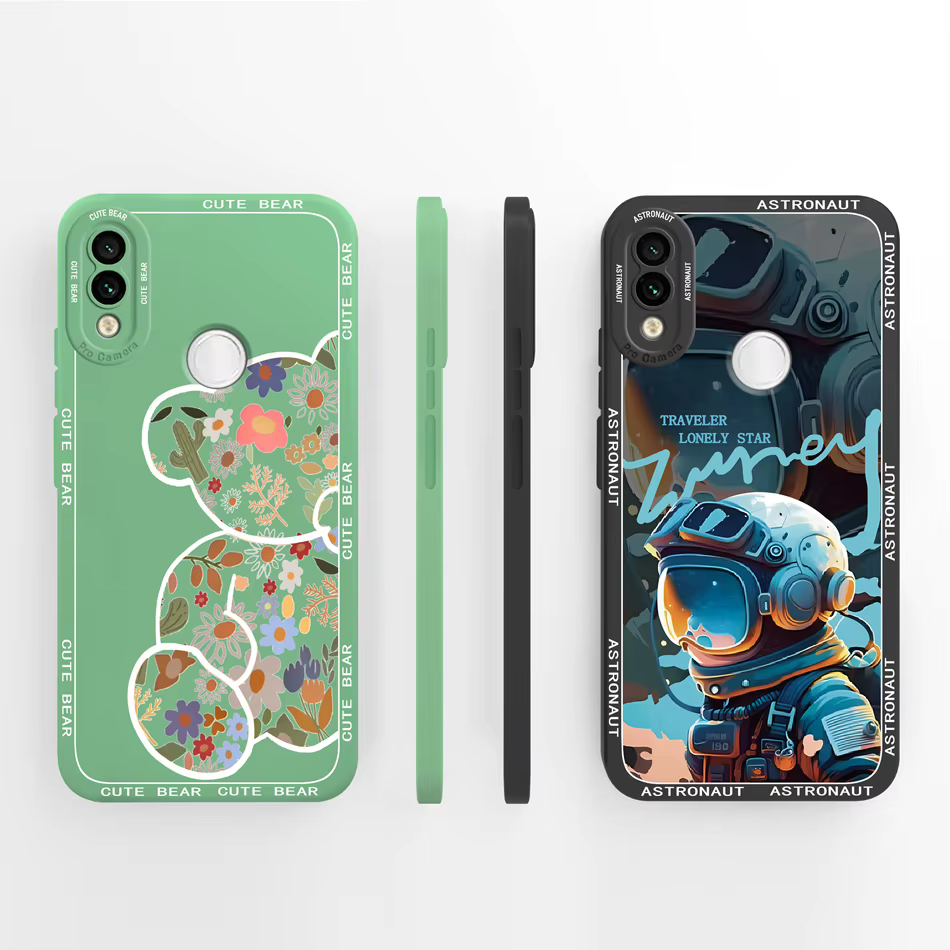 Xiaomi Redmi Note 7 Pro 7S funda Panda silicona líquida - protección - imagen 5
