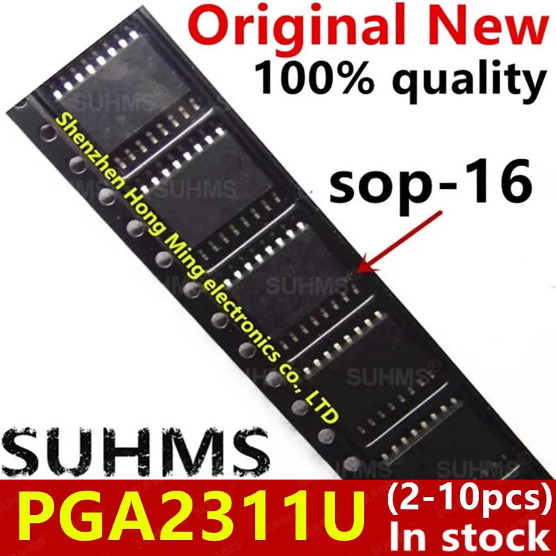Vista frontal del chipset PGA2311