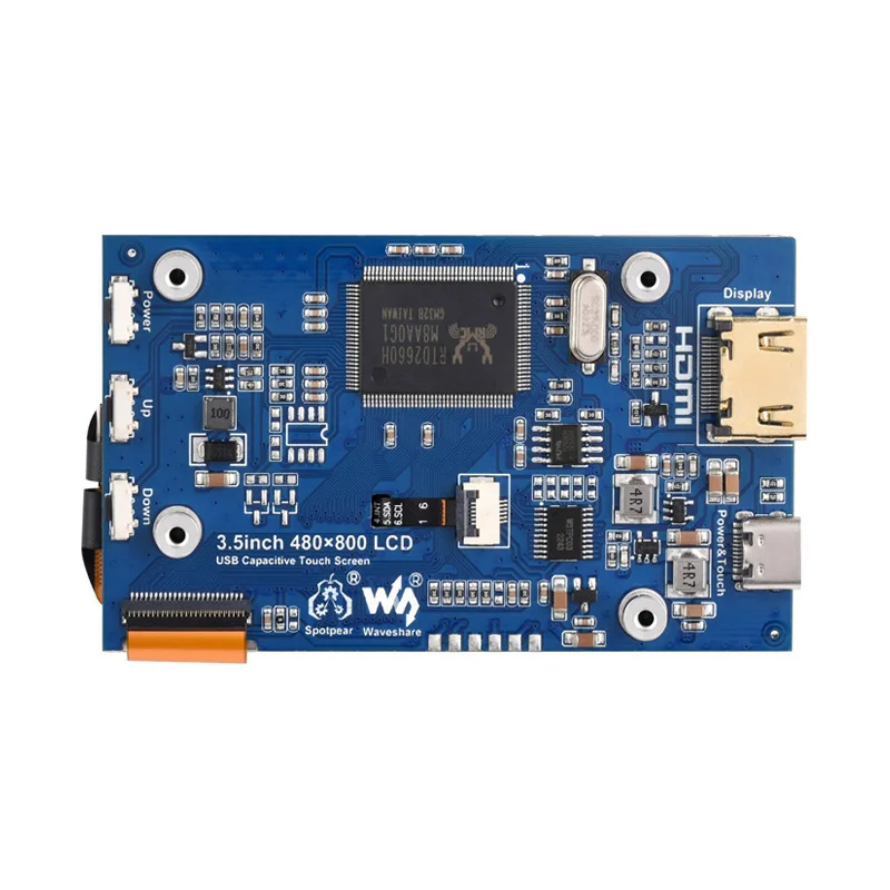 Pantalla Táctil LCD HDMI 7" para Raspberry Pi - imagen 5