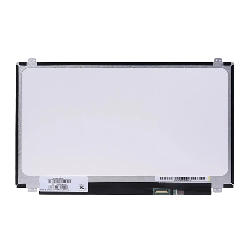 Vista frontal de la pantalla LCD