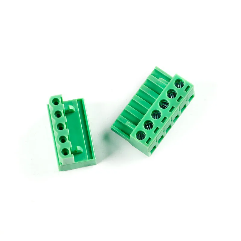 Bloque de terminales enchufable para PCB, paso de 5,08 mm