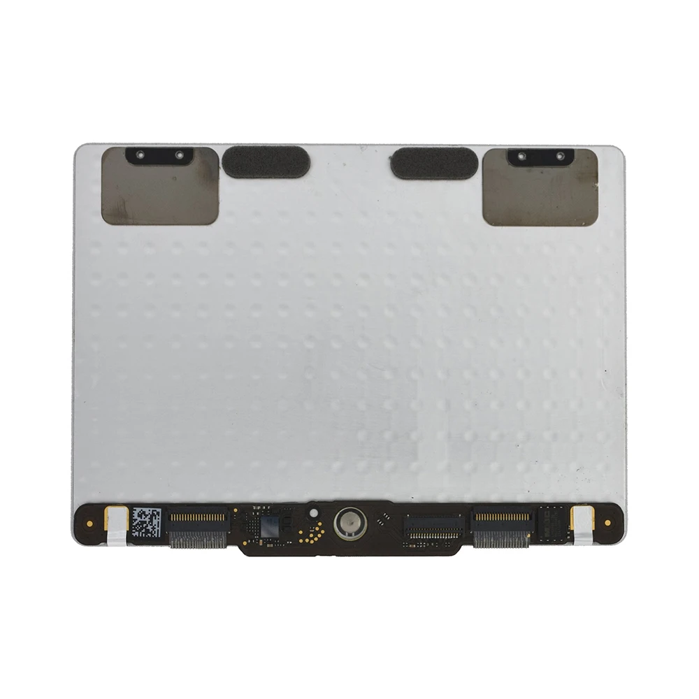 Vista frontal del trackpad mostrando superficie impecable