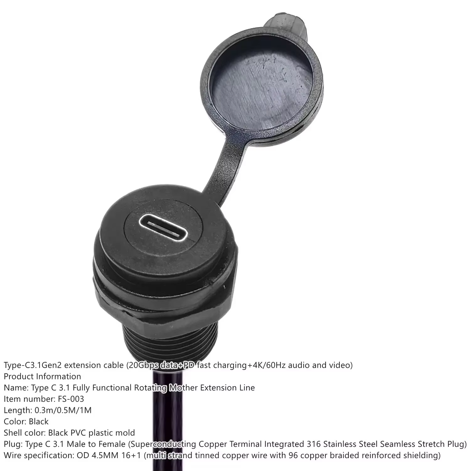 Conector estanco