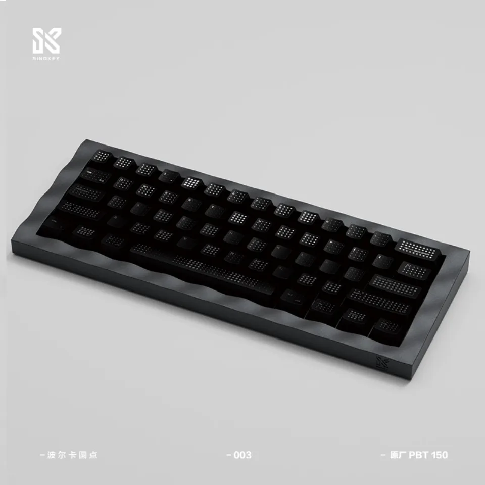 Distribución de las teclas POLKADOT para teclado mecánico