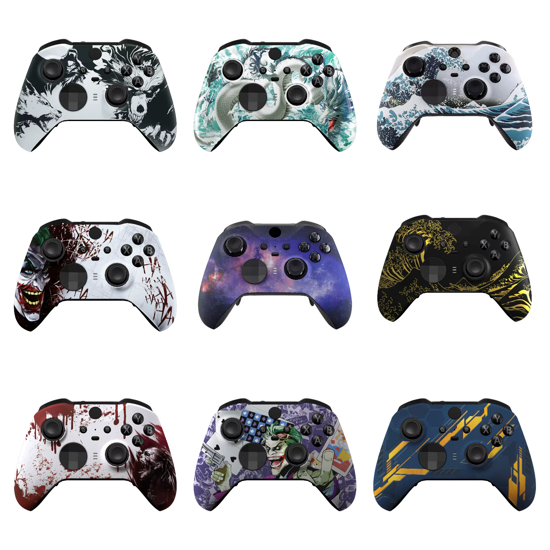 eXtremeRate Carcasa Frontal Xbox One Elite Series 2 Estampada - imagen 3
