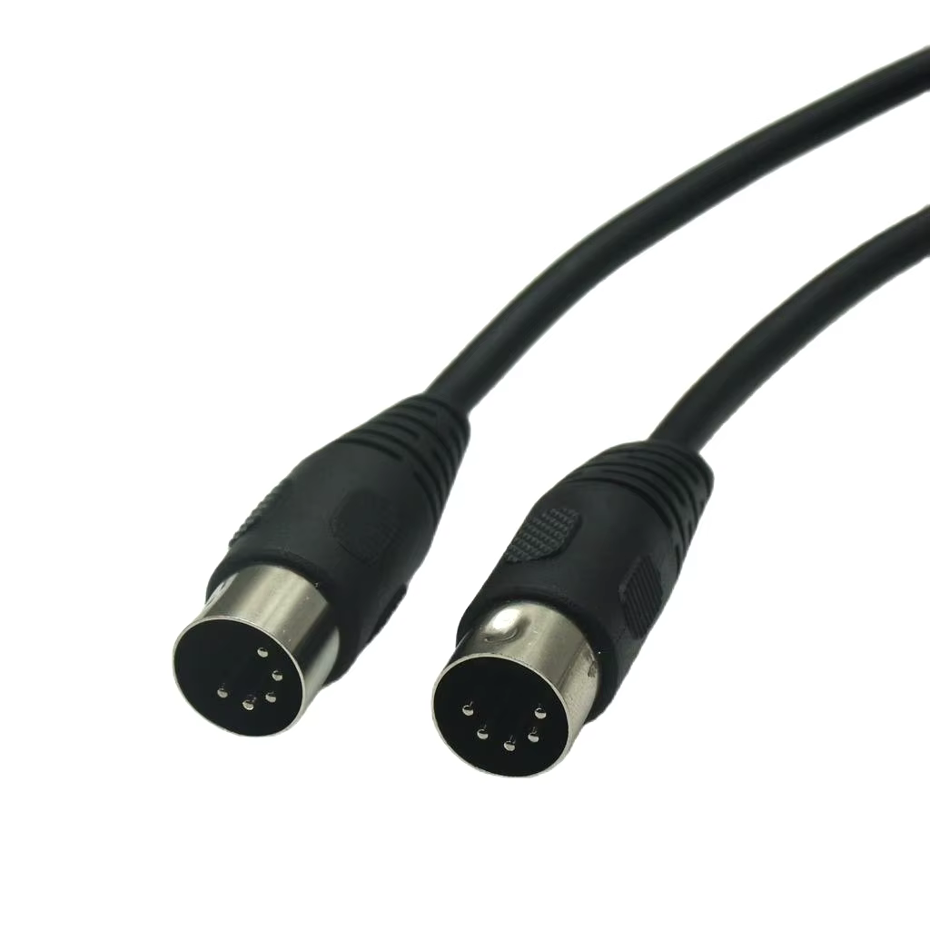 Cable MIDI DIN 5 pines macho a macho UXG para teclado y equipo de audio