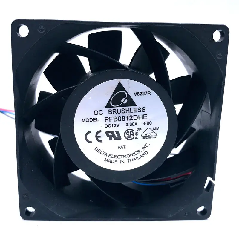 Ventilador Delta 80mm 12V Refrigeración para PC - imagen 4