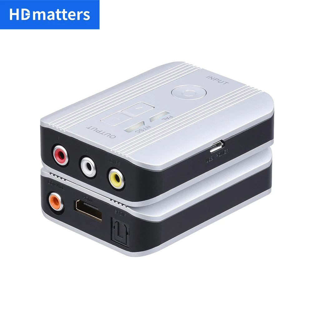 Convertidor HDMI a AV con TOSLINK y RCA para PS5 PS4 Xbox - imagen 2