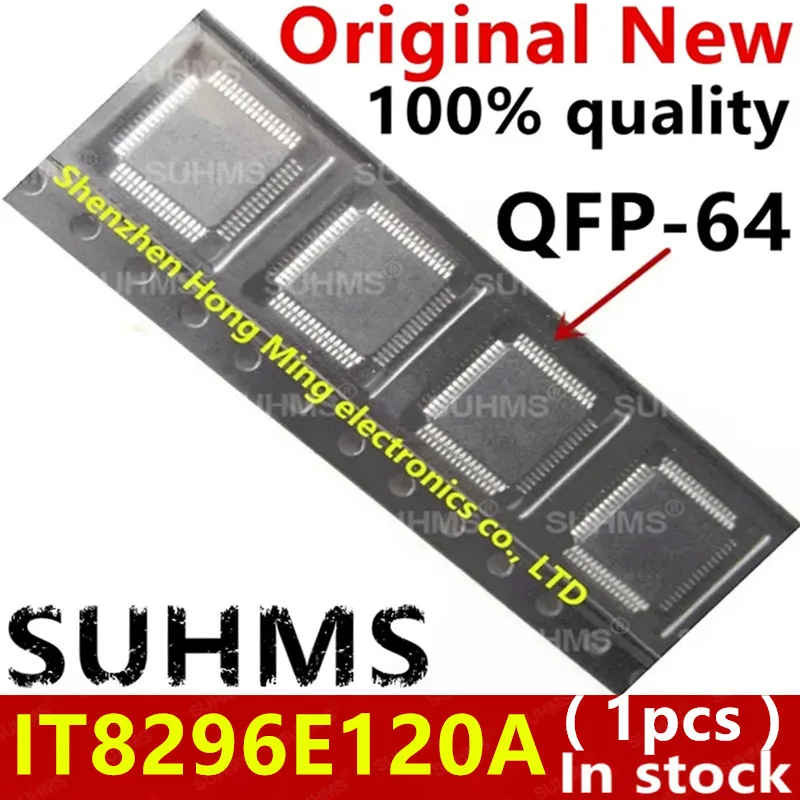 Vista frontal del chipset IT8296E120A