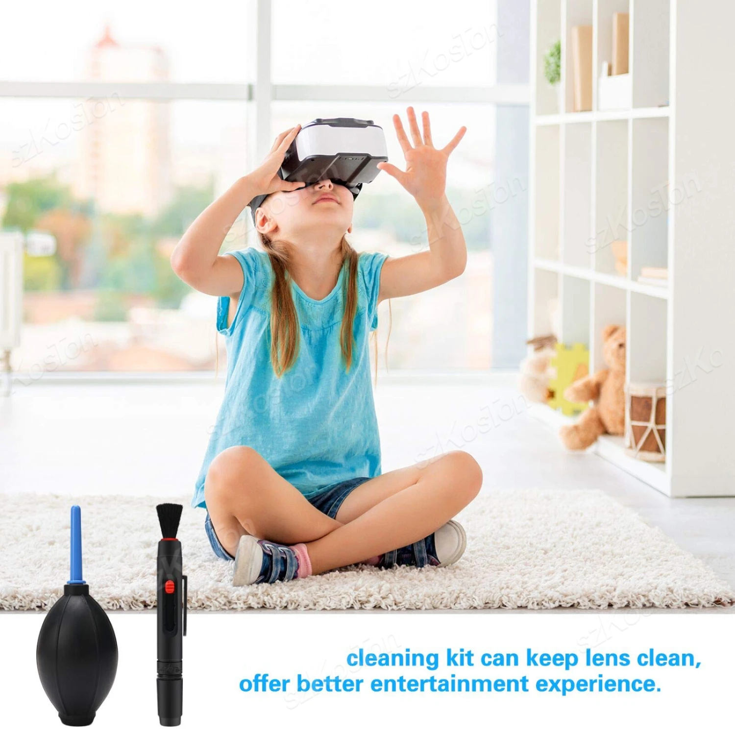 Kit Limpieza Lentes VR Pluma Meta Quest 3S / Oculus 2 3 / Vision Pro - imagen 4