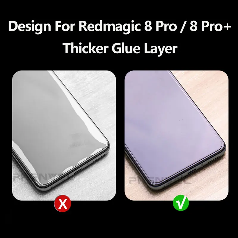 Vidrio Templado Nubia RedMagic 8 Pro Plus – Pantalla Oleofóbica - imagen 2