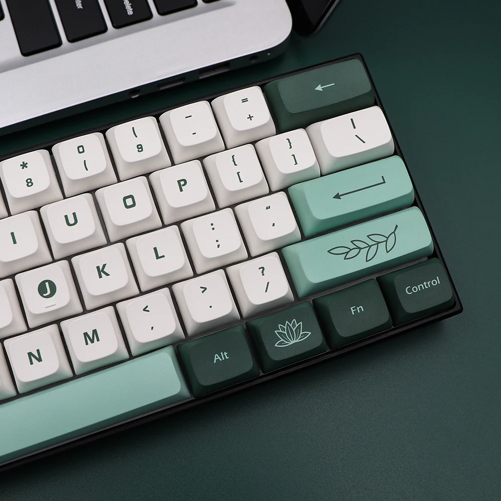 Teclas PBT XDA Botánicas Dye-Sub 136 Teclas – Keycaps Mecánicas - imagen 5