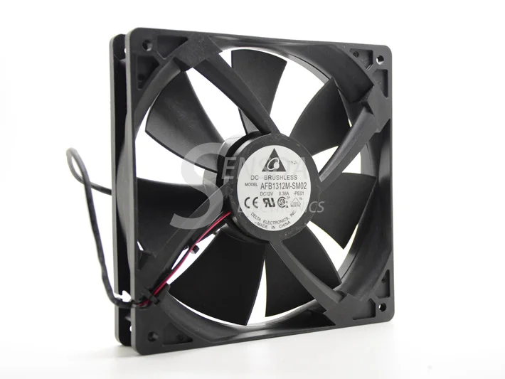 Ventilador Delta AFB1312M perfil lateral