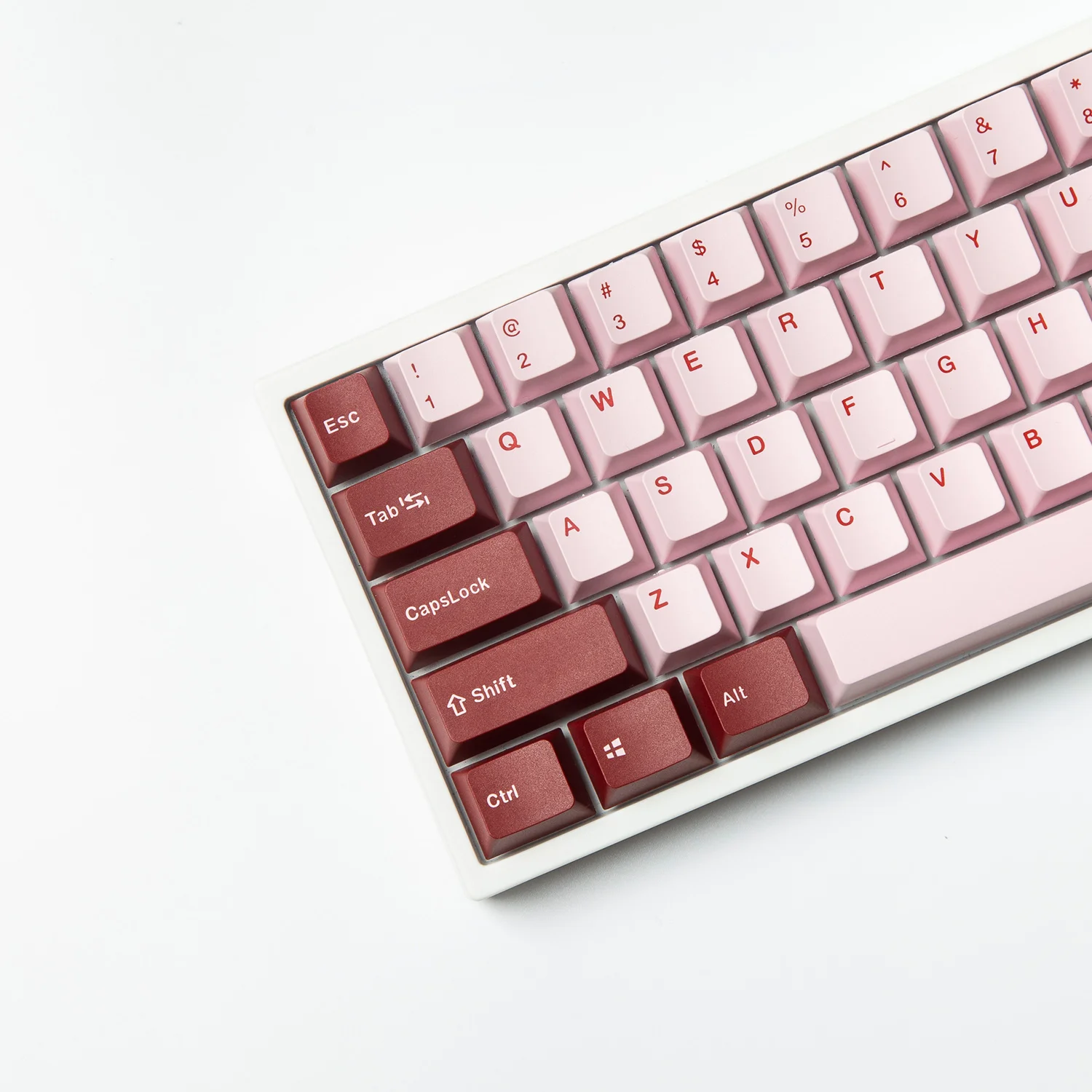 Variedad de teclas del set