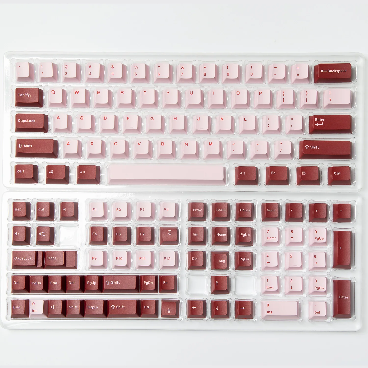 GMK Darling Keycaps vista completa