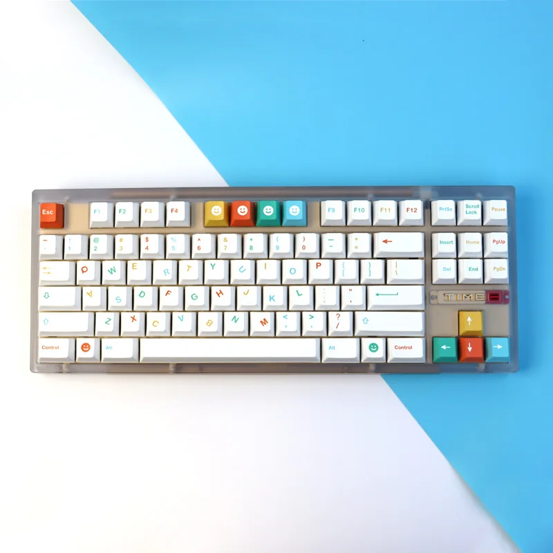 Teclas PBT sublimadas en colores vivos