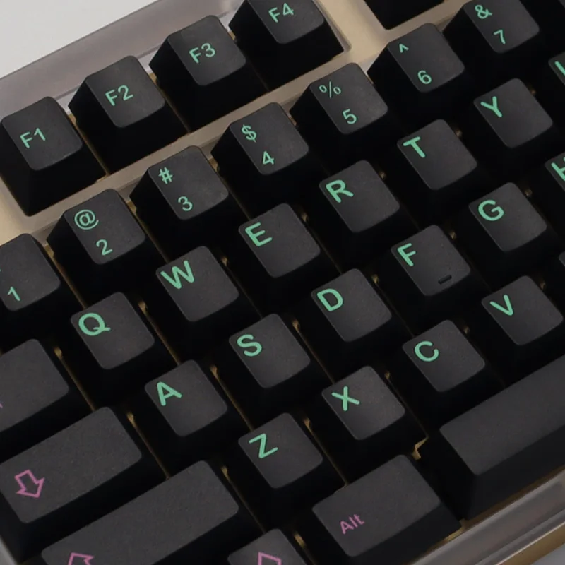 Keycaps con detalle de leyendas