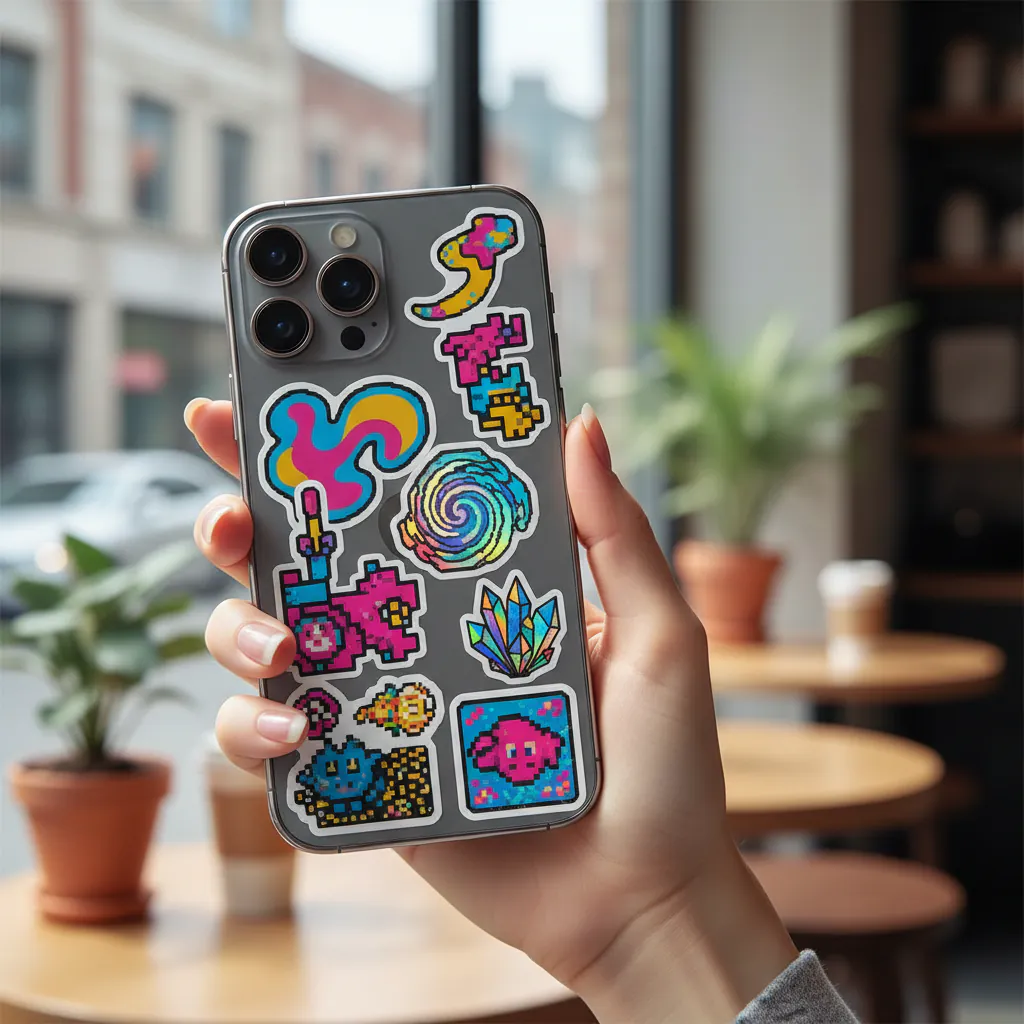 La Nueva Curiosa Moda Viral: Pegatinas en la Parte Trasera del iPhone