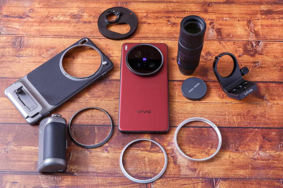 Diseño premium del Vivo X200 Ultra mostrando módulo de cámara Zeiss