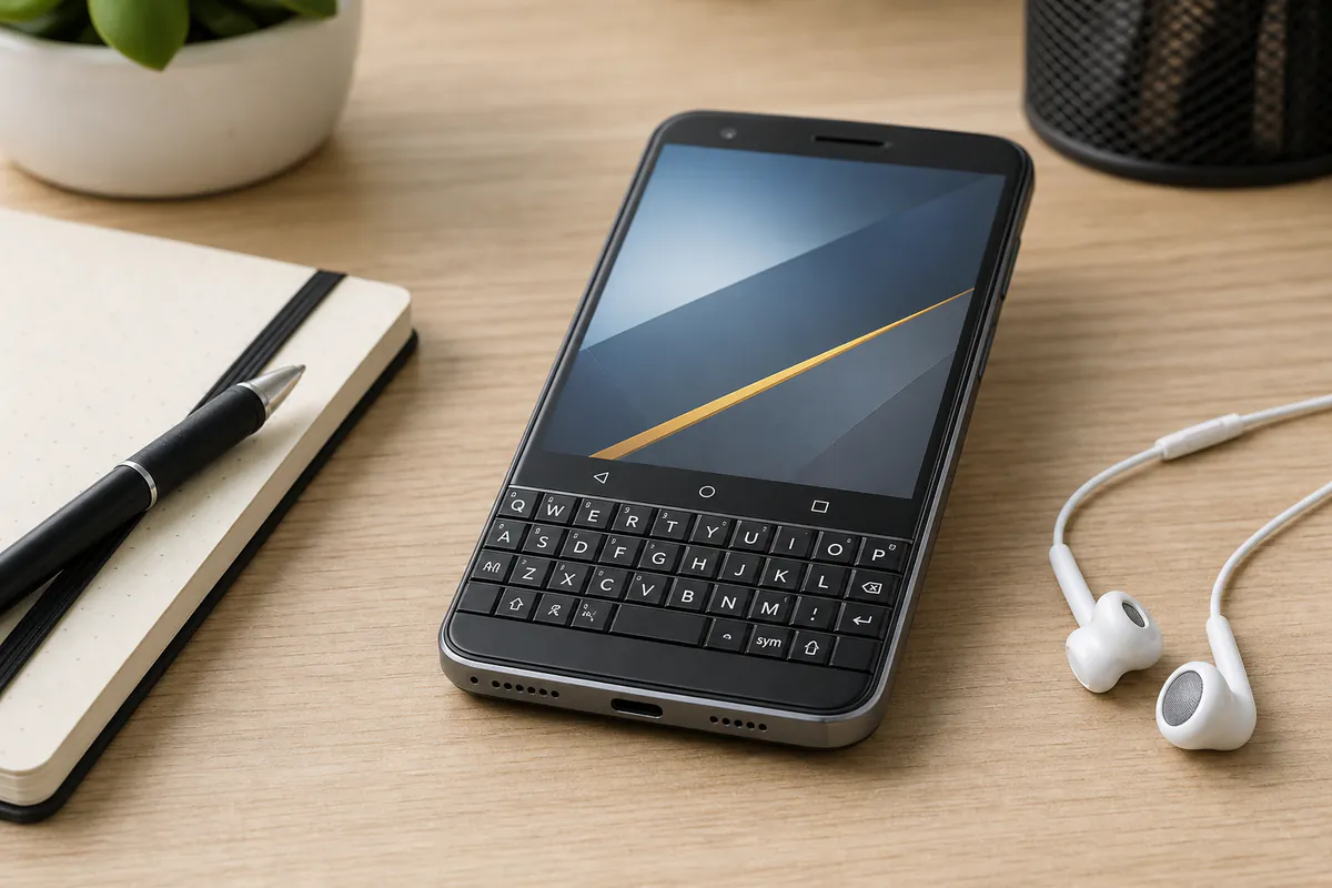 Vuelve la BlackBerry: un teléfono Android que quiere acabar con tu adicción al scroll