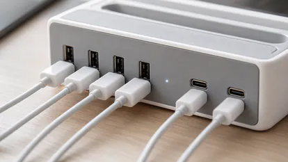 Detalle practico relacionado con xiaomi estación de carga de escritorio: análisis de la base de carga con 4 puertos usb y 2 puertos usb-c para comparar materiales, usos y puntos criticos.